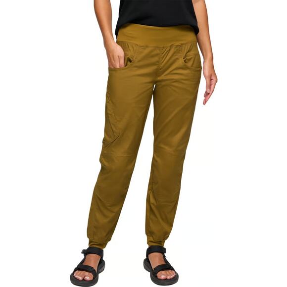 Prana Kanab Ripstop Pant Women's S Retro Olive Standard Fit Jogger Mid Rise - Picture 1 of 12